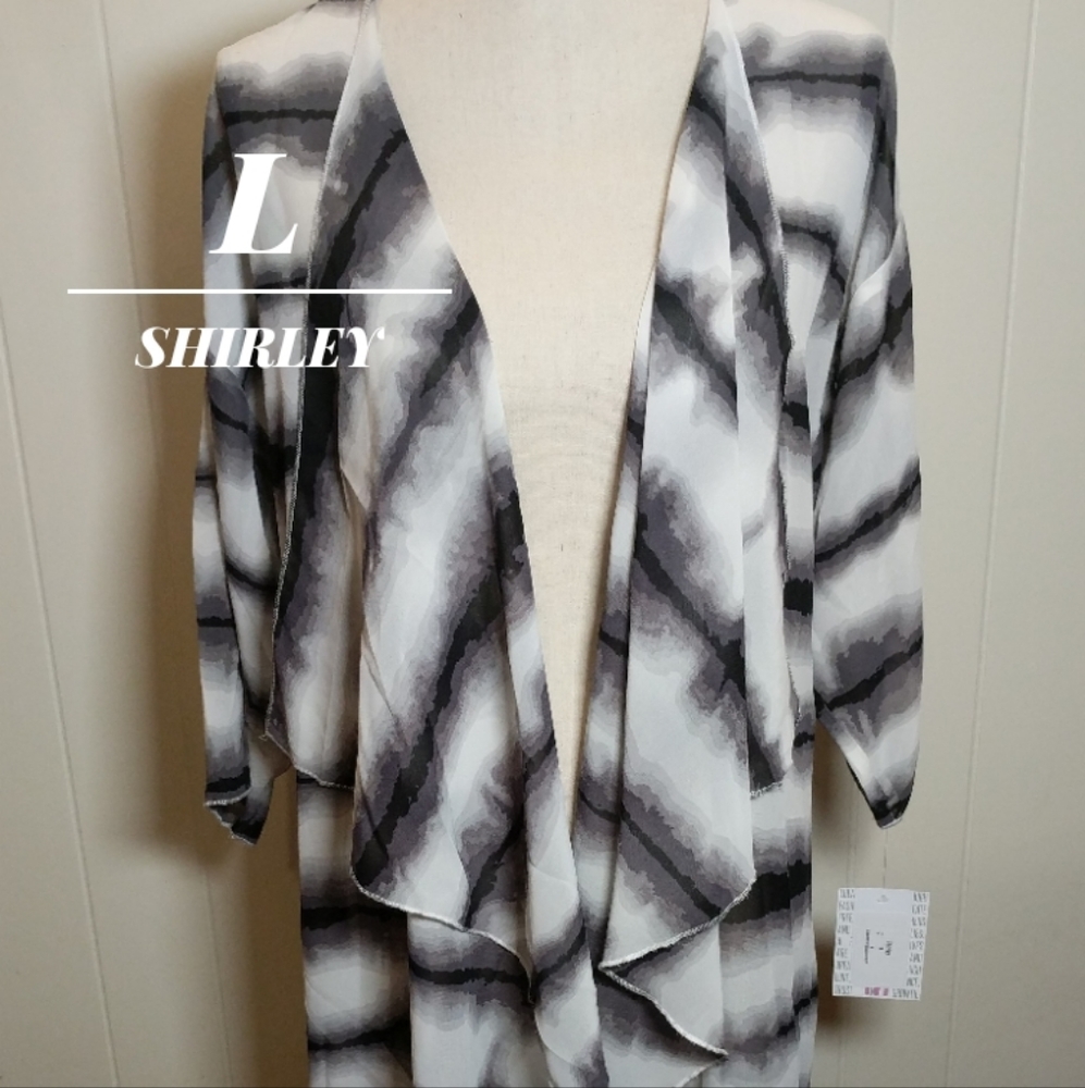 Black and white shirley